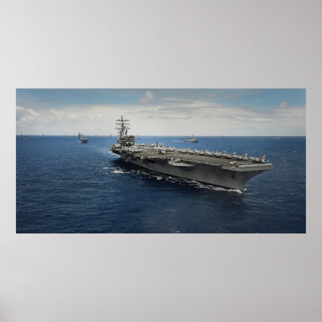 Póster USS Ronald Reagan (CVN 76) (Frente)
