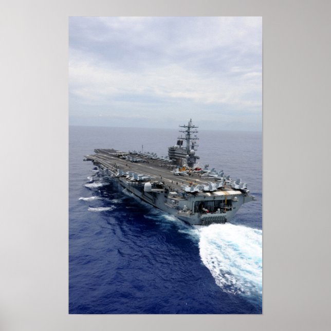 Poster USS Ronald Reagan (CVN 76) (Frente)