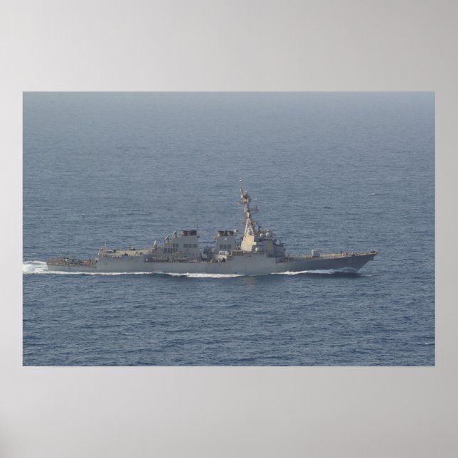 Poster USS Roosevelt (DDG 80) (Frente)