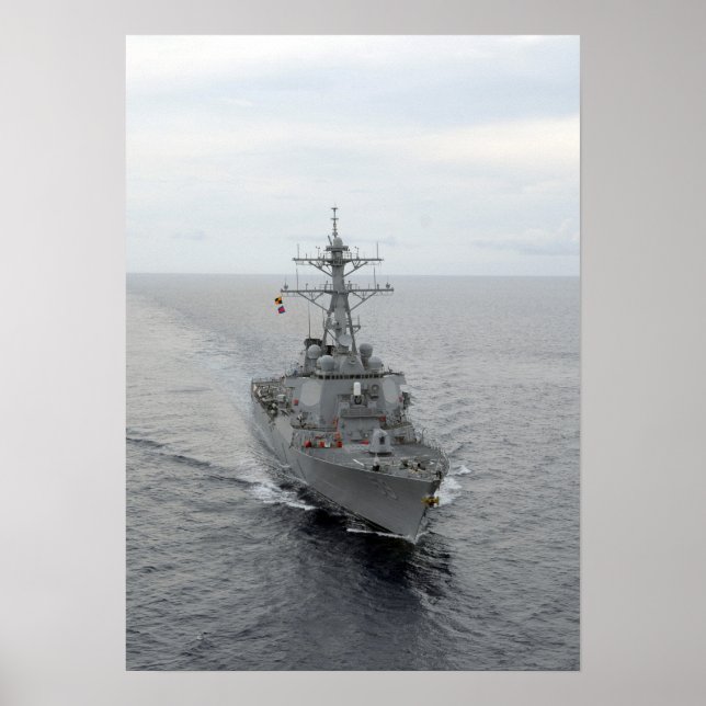 Poster USS Russell (DDG 59) (Frente)