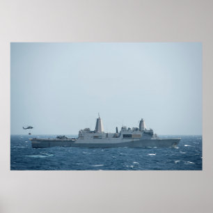Poster USS San Diego (LPD 22)