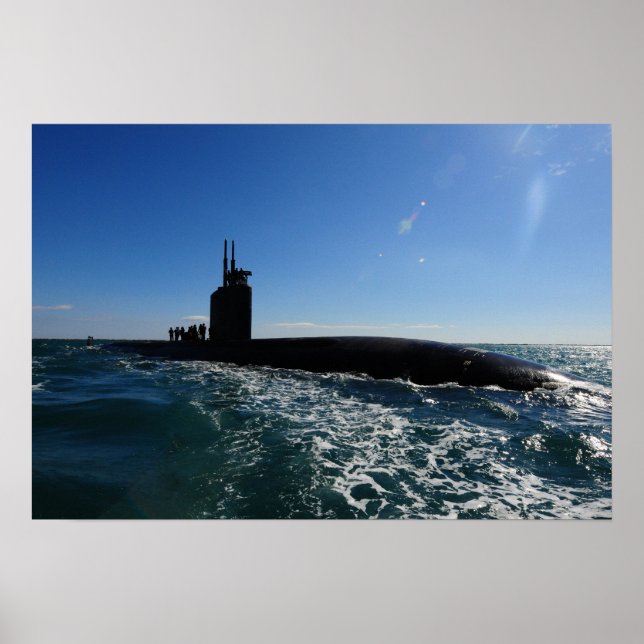 Poster USS Scranton (SSN 756) (Frente)