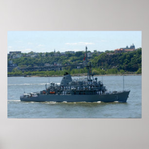 Póster USS Sentry (MCM 3)