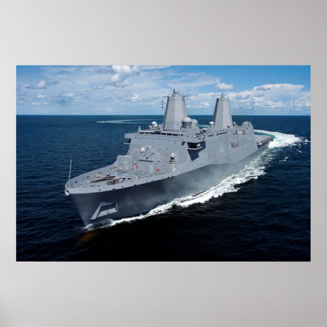 Poster USS Somerset (LPD 25) (Frente)