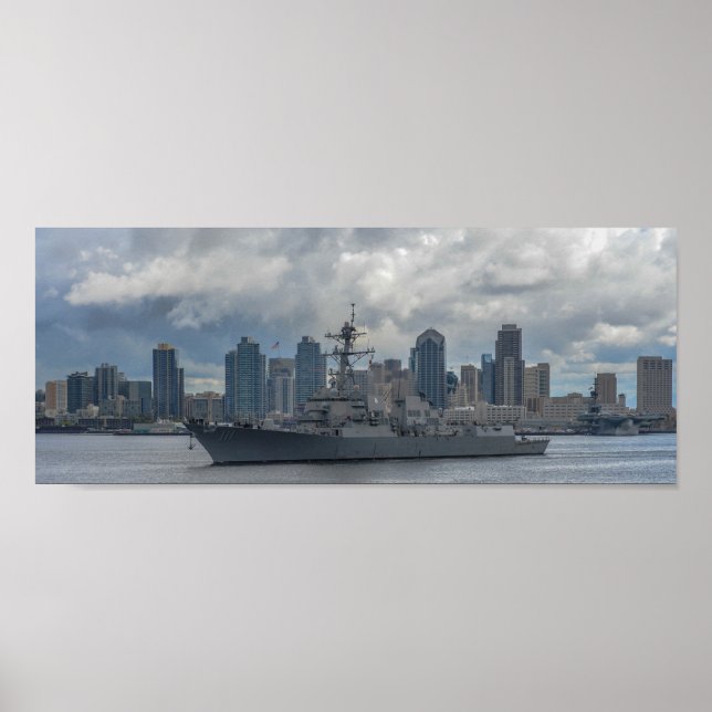 Poster USS Spruance (DDG 111) (Frente)