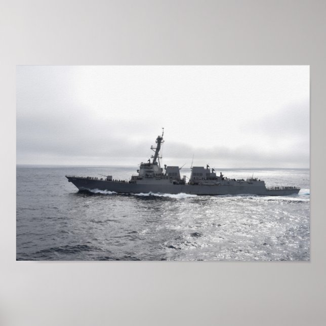 Poster USS Stockdale (DDG 106) (Frente)