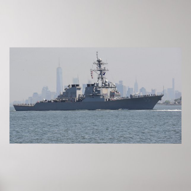 Poster USS Stout (DDG 55) (Frente)