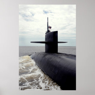 Póster USS Tennessee (SSBN 734)