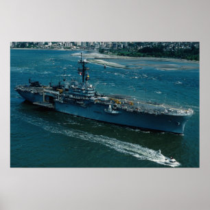 Poster USS Tripoli", navio de ataque Helicóptero LPH 10