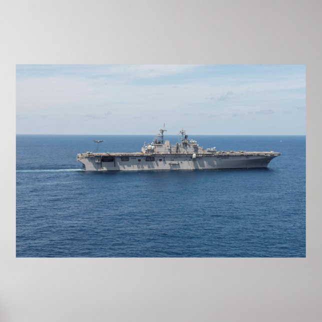 Póster USS Wasp (LHD 1) (Frente)