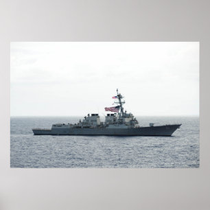 Póster USS Winston S. Churchill (DDG 81)