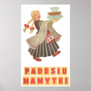 Póster USSR CCCP Guerra Fria União Soviética de Propagand