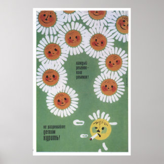 Poster USSR CCCP Guerra Fria União Soviética de Propagand