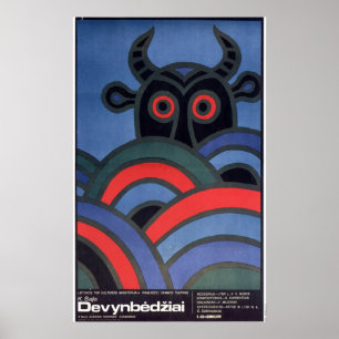 Poster USSR CCCP Guerra Fria União Soviética de Propagand