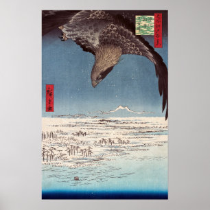 Poster Utagawa Hiroshige - Fukagawa Susaki e Jumantsubo