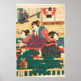 Poster Utagawa Kunisada