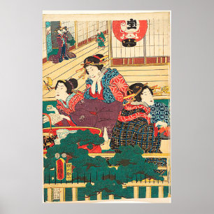 Poster Utagawa Kunisada