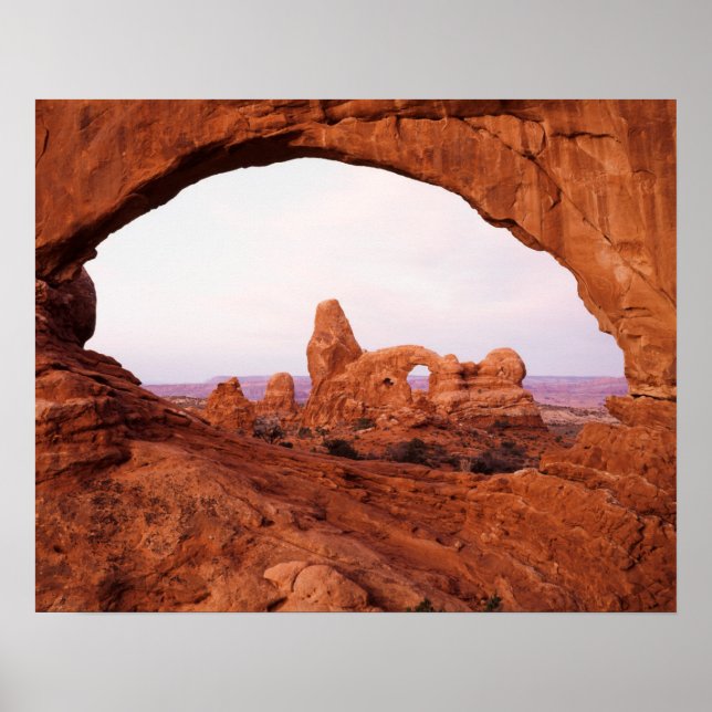 Poster Utah, Arches National Park, Turret Arch 1 (Frente)