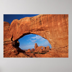 Póster Utah, Arches National Park, Turret Arch 3