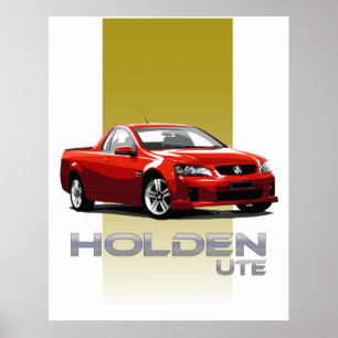 Póster Ute de Holden