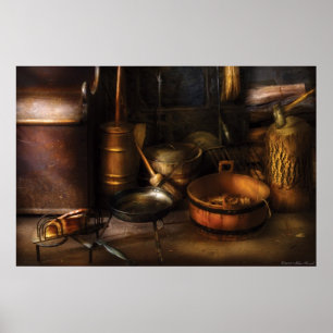 Póster Utensílios Coloniais