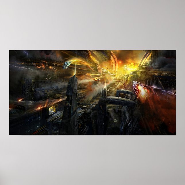 Póster Utherwords Battlestar (Frente)