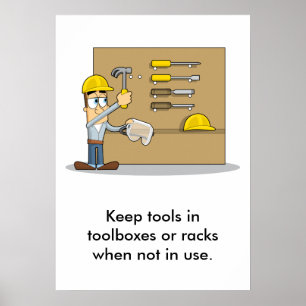 Póster Utilização das ferramentas manuais 002