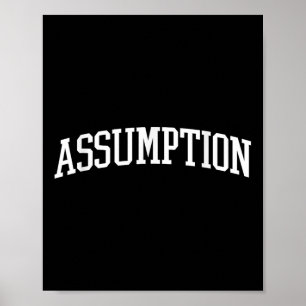 Poster Uume Arch Vintage Retro College Athletic Sports