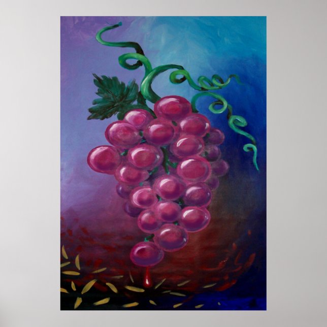 Poster Uvas (Frente)