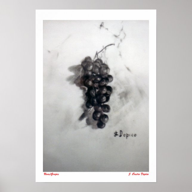 Póster Uvas/Uvas (Frente)