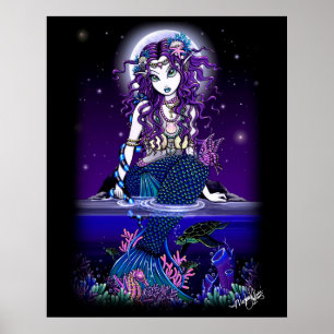 Poster "Uxia" Meia-Noite Sereia