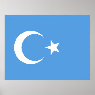 Poster Uyghur/ Turquestão Oriental
