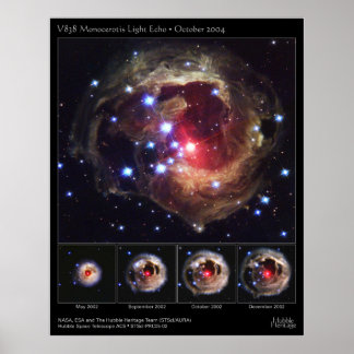 Poster V838-MonocerotisLightEcho-2005-02
