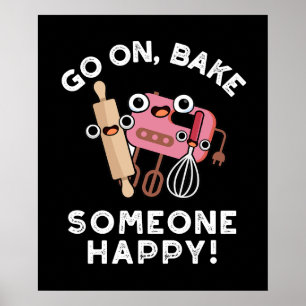 Poster Vá Ao Assar Alguém Feliz, Fundinho, Ferramentas De