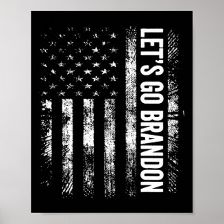 Poster Vá Brandon Joe Biden Engraçado Humor T Shirt Trump