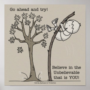 Poster Vá em Frente e Tente