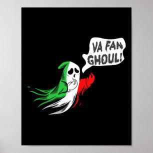 Poster Va Fan Ghoul Para Homens Dia de as Bruxas engraçad