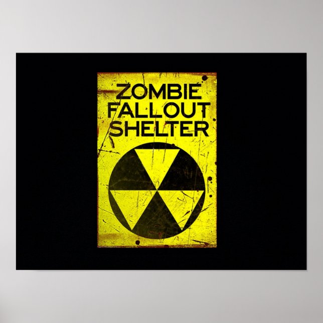 Póster Vá Para O Abrigo! (Frente)