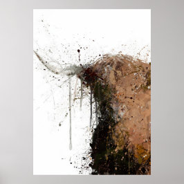 Poster Vaca das Terras Altas