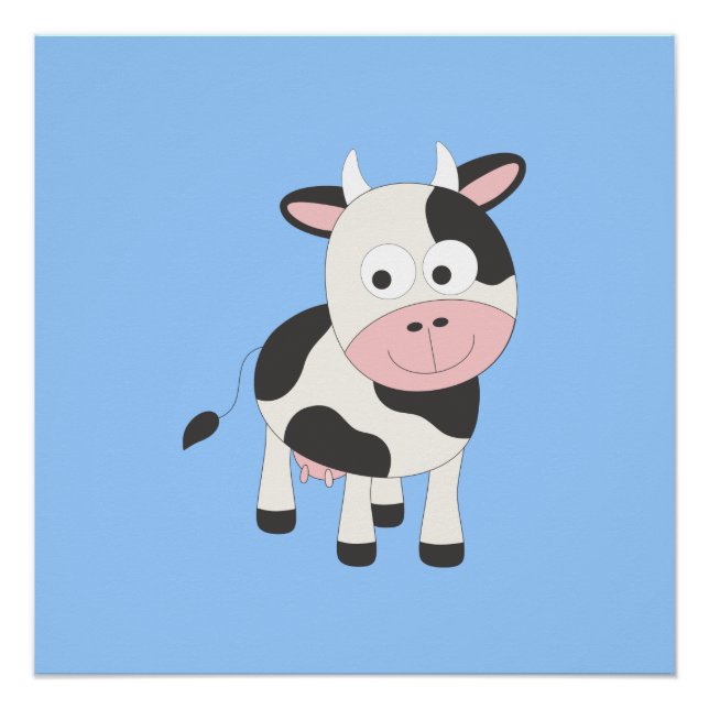 Póster Vaca fofa (Frente)