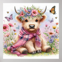 Poster Vaca Highland 4