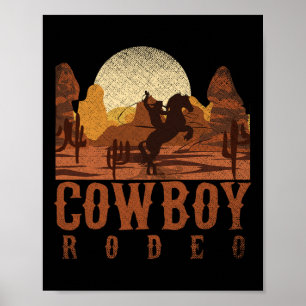 Poster Vaca itinerante do Texan Gift Horsect Ocidental do