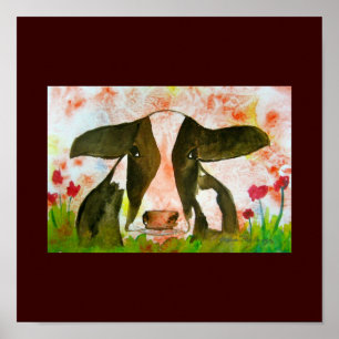Póster Vaca-Poster parvo