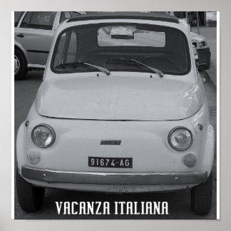 Póster Vacanze italiana
