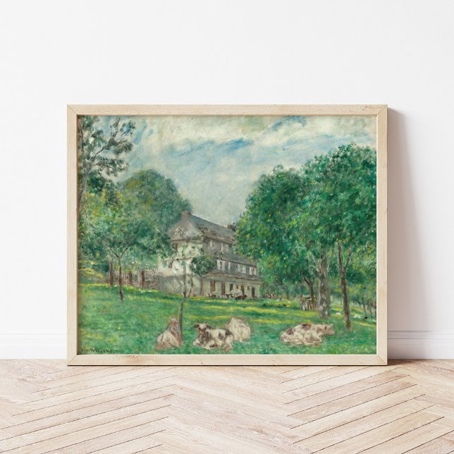 Poster Vacas ao Meio-Dia | Frederick Carl Frieseke (Criador carregado)