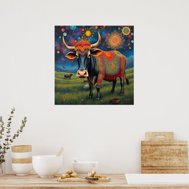 Poster Vacas Sagradas no Disguise de Diwali (Cozinha)