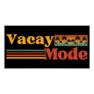 PÓSTER VACAY MODE PAL VACINA FAMÍLIA DE ÁRVORES