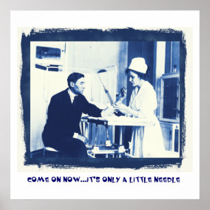 Póster Vacinas contra a gripe