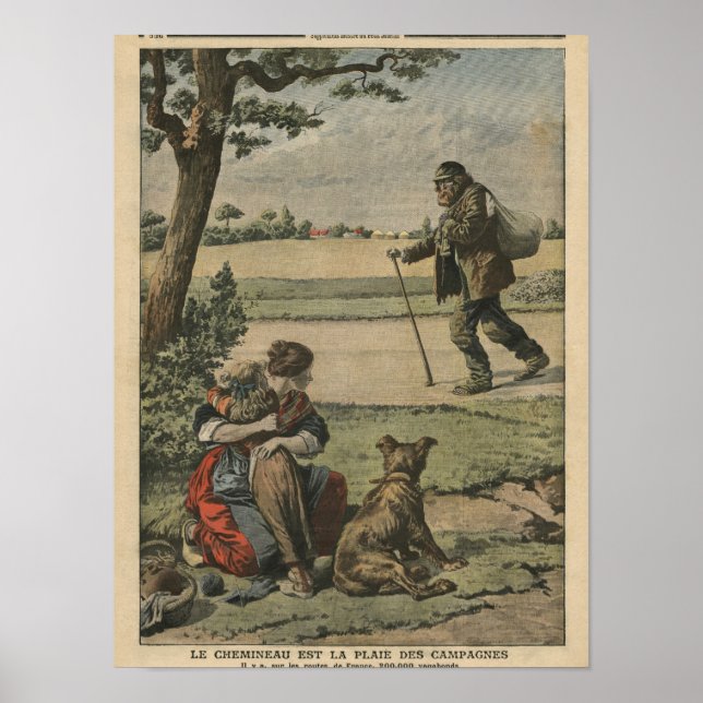 Poster Vagabond é um incômodo para o campo (Frente)