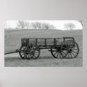 Póster Vagão do Buckboard